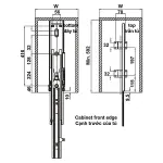 Phụ kiện tủ cao Hafele - KARA PULL